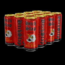 Load image into Gallery viewer, BITCHSLAP 16 oz. Natural Caffeine Focus Energy Drinks - Electric Fruit Punch 12pk Case