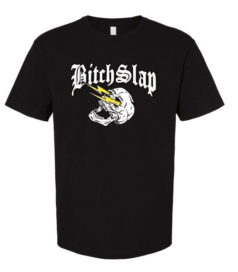 BITCHSLAP Lightning Skull T-Shirt nutrition facts