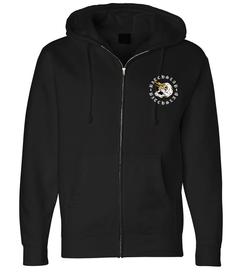 Circle Lightning Skull Zip Hoodie nutrition facts