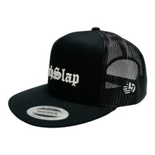 Load image into Gallery viewer, BITCHSLAP Old English 3D Embroidered Flat Brim
