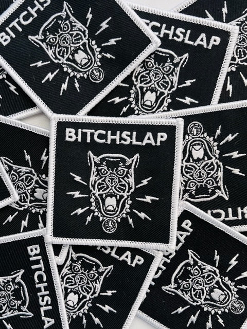 Bitchslap Dog Embroidered Patch