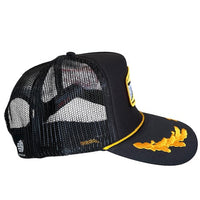 Admiral Indi Embroidered logo trucker hat