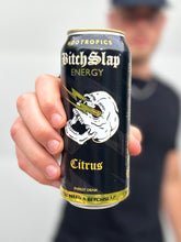 Load image into Gallery viewer, BITCHSLAP 16 oz. Natural Caffeine Focus Energy Drinks - Citrus 12pk Case
