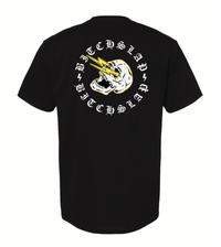 BITCHSLAP Circle Lightning Skull T-Shirt