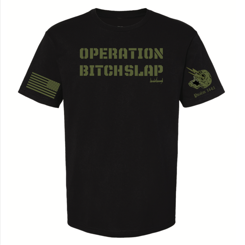 OPERATION BITCHSLAP T-SHIRT - Black