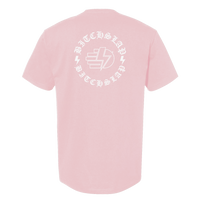 BITCHSLAP Old English T-Shirt - Pink