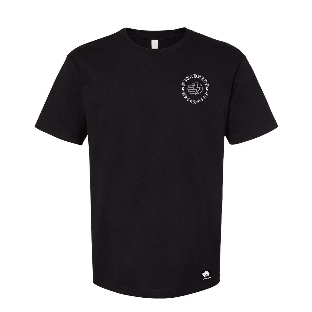 BITCHSLAP Old English Handbolt T-Shirt - Black