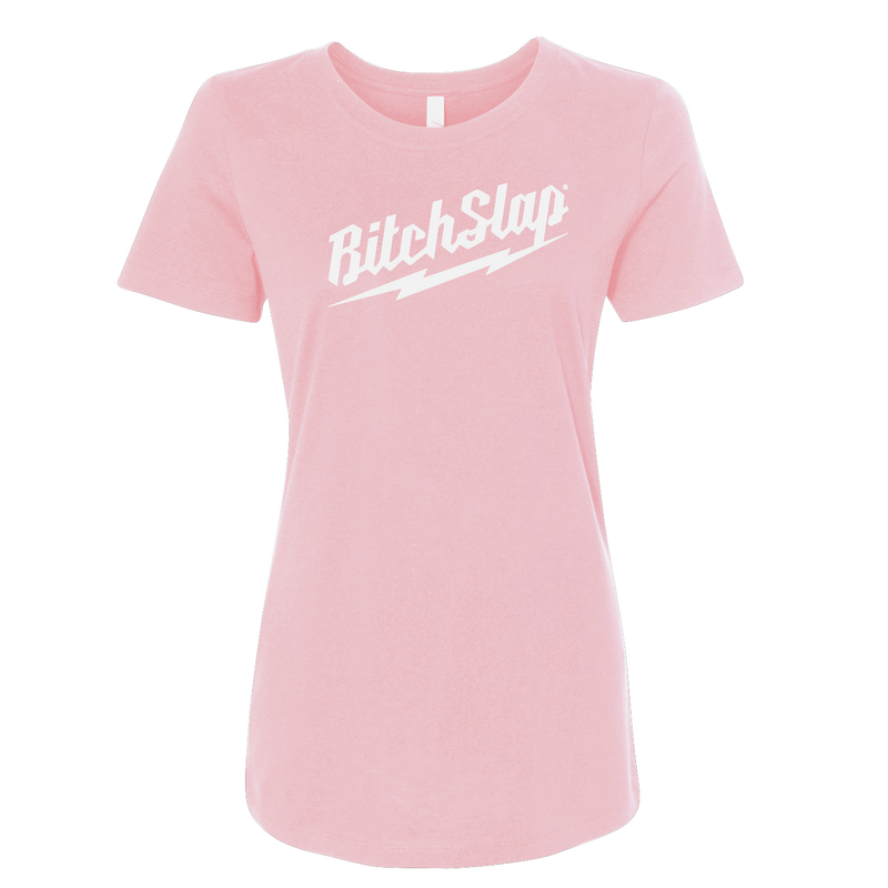 BITCHSLAP Big Bolt Women's Tee - Pink