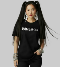 Load image into Gallery viewer, BITCHSLAP Represent Old English T-shirt - White
