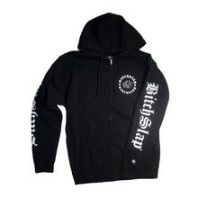 Load image into Gallery viewer, BITCHSLAP Old English ZIP Hoodie
