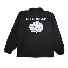 Load image into Gallery viewer, Bitchslap Coach Jacket - Double Hand Bolt - Black
