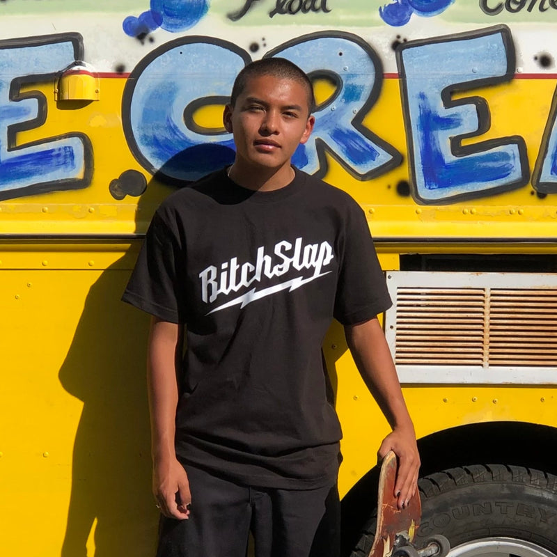 BITCHSLAP Big Bolt T-Shirt - Black