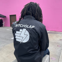 Load image into Gallery viewer, Bitchslap Coach Jacket - Double Hand Bolt - Black
