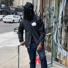 Load image into Gallery viewer, Bitchslap Coach Jacket - Double Hand Bolt - Black
