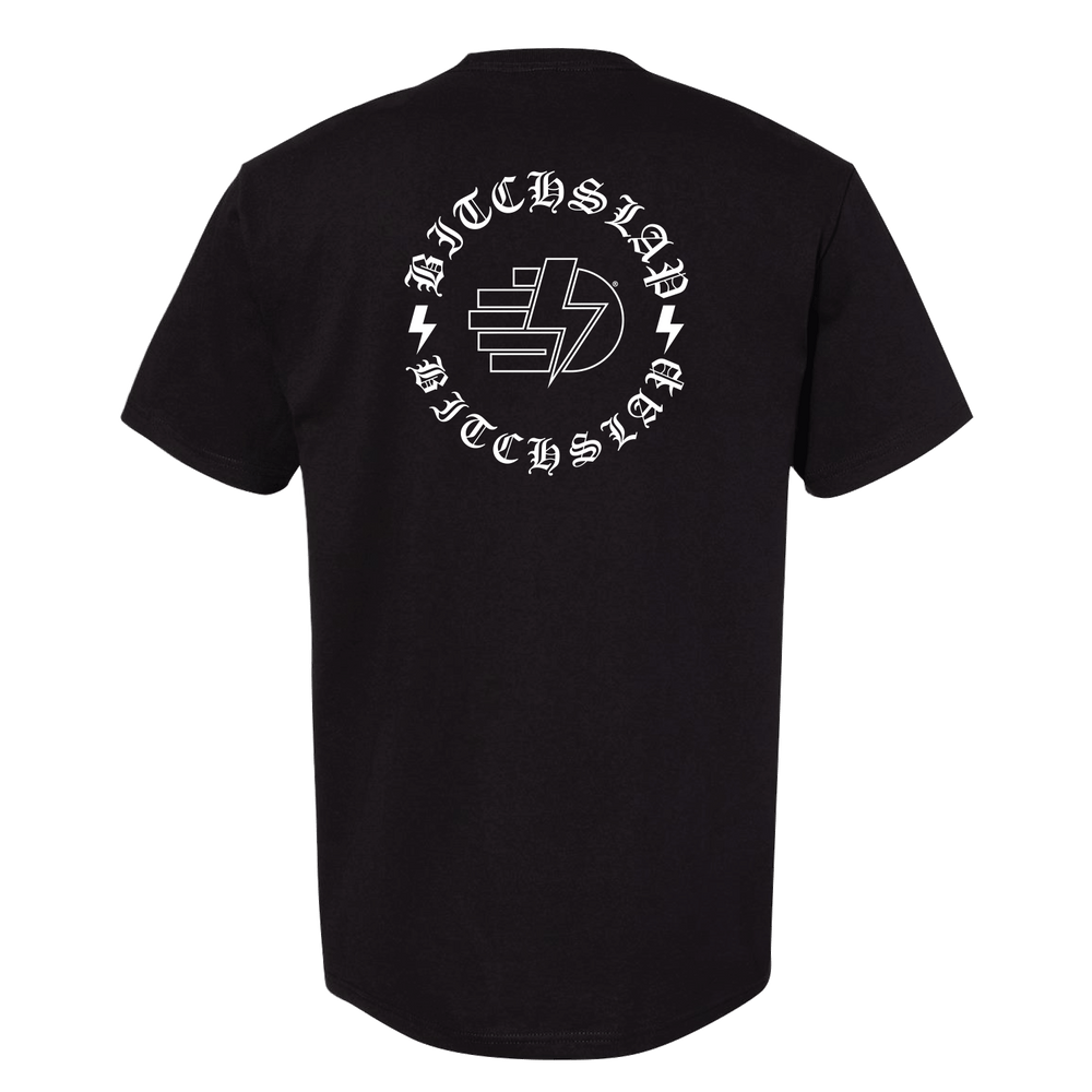 BITCHSLAP Old English Handbolt T-Shirt - Black